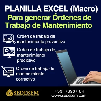 Para Generar Órdenes de Trabajo de Mantenimiento